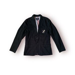 Authentic icon school academia pinstripe blazer